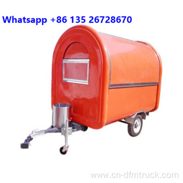 Customized food cart for coffee icecream with CE